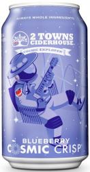 2 Towns Cider - Blueberry Cosmic Crisp Cider (6 pack 12oz cans) (6 pack 12oz cans)