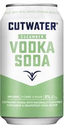 Cutwater Spirits - Fugu Cucumber Vodka Soda (4 pack 12oz cans) (4 pack 12oz cans)