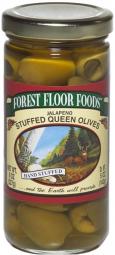 Forest Floor - Jalapeno Stuffed Queen Olives (16.9oz bottle) (16.9oz bottle)