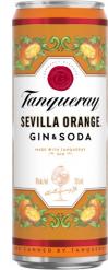 Tanqueray - Sevilla Orange Gin & Soda (4 pack 12oz cans) (4 pack 12oz cans)