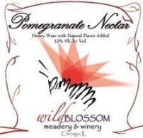 Wild Blossom Meadery - Pomegranate Nectar Mead (750ml) (750ml)