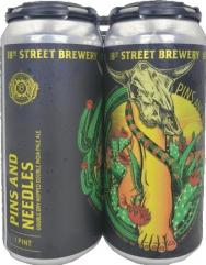 18th Street Brewery - Pins & Needles Double Dry Hop IPA (4 pack 16oz cans) (4 pack 16oz cans)