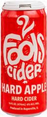2 Fools Cider - Apple Cider 4 Pack (16.9oz bottle) (16.9oz bottle)