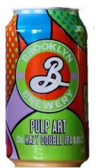 Brooklyn - Hazy Double Pulp Art 6pk Cans (6 pack 12oz cans) (6 pack 12oz cans)