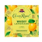 Crown Royal - Whiskey Lemonade 4 Pack (414)