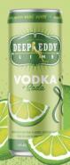 Deep Eddy - Lime Vodka & Soda 4 pack cans (414)