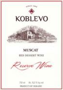 Koblevo - Muskat Reserve Dessert Red 0 (750)