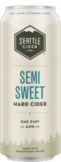 Seattle Cider - Semi-Sweet Hard Cider (4 pack 16oz cans) (4 pack 16oz cans)